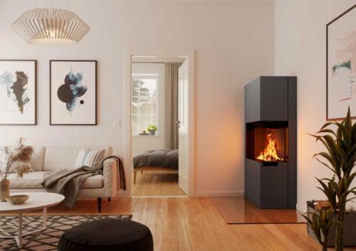 Kaminofen Zirkon 2R von Spartherm Living Fire